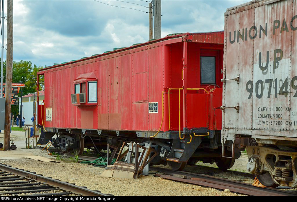 Illinois Terminal Railroad Steel Bay Window Caboose